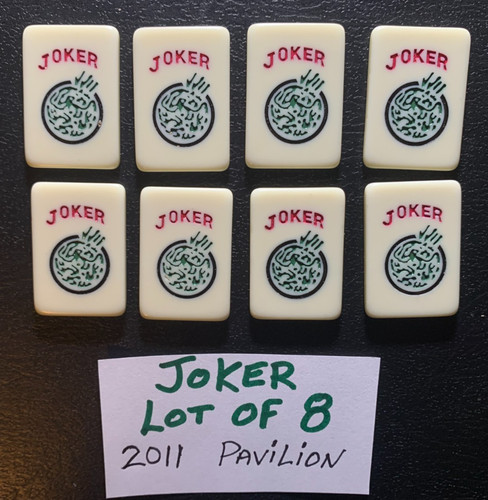 Mah jong tiles jokers - jong,