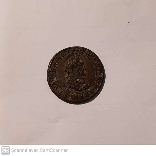 Franc henri 1607 argent - franc,