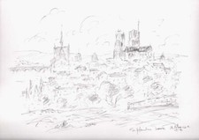 MOGISSE  ROBERT    DESSIN AU CRAYON