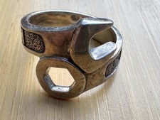 Bague Argent Originale Harley Davidson Pour Homme Clé Vintage Bijoux Sterling