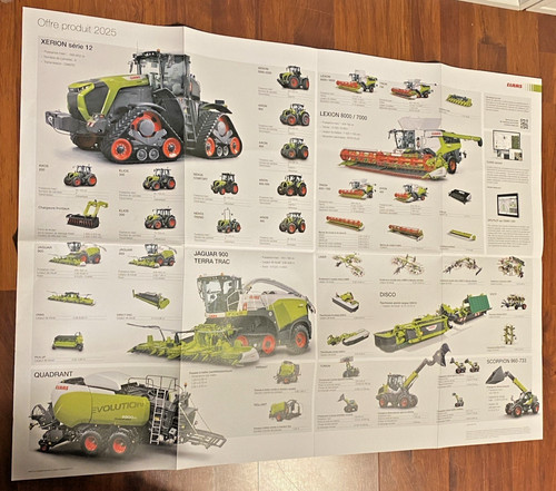 Notice publicitaire claas - notice,