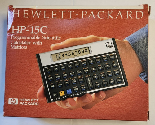 Hewlett packard 15c vintage - packard,