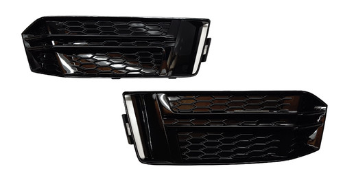 Grilles prise air noir - grilles,