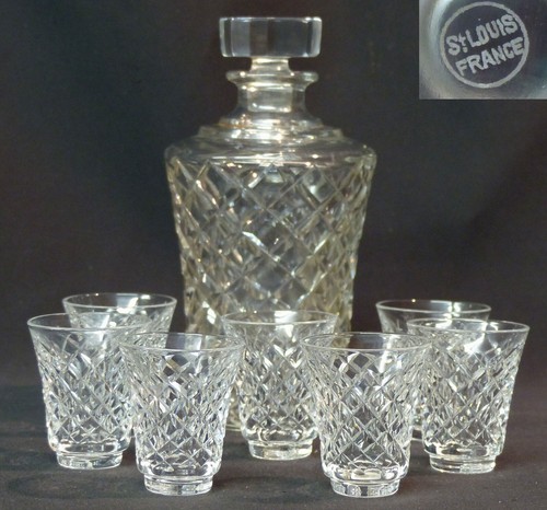 1930 bel ensemble cristal