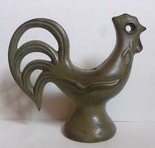 Beau pique fleurs en forme de Coq en céramique Le Potier Menton