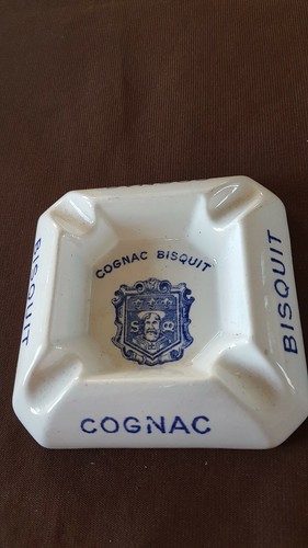 Cendrier faïence cognac