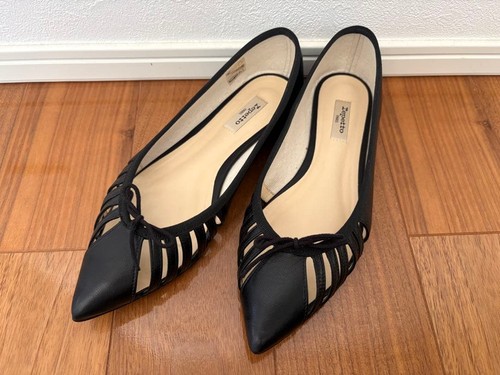 Rare repetto pointed - toe, black