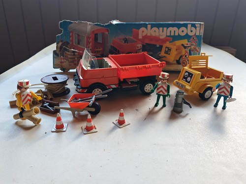 Playmobil vintage btp - btp, travaux