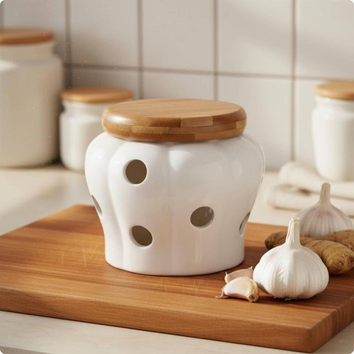 Pot ail respirant en - pot,