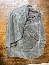 Plaque funéraire En Fonte XIXème Cabinet De Curiosité Post-Mortem