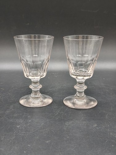 Paire verres vin blanc - à,