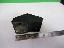 Antique Bausch & Lomb Prismes Tête Optiques Microscope Pièce Comme sur Photo