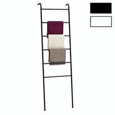 Echelle porte-serviette avec 6 barreaux en métal