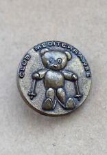 insigne, broche médaille de ski Club Méditerranée, l'ourson