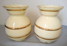 ANCIENNE PAIRE DE VASE GIEN