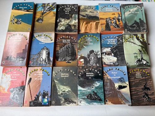 Lot livres jules verne - 28, de