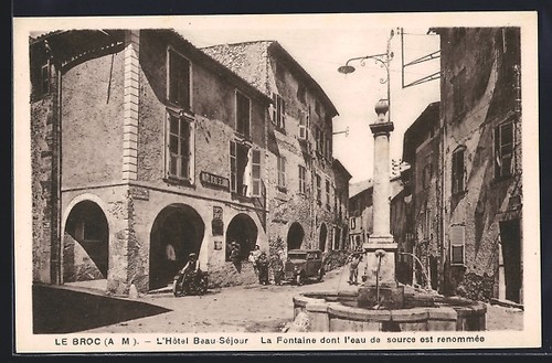Cpa broc l hôtel - broc,, l´hôtel
