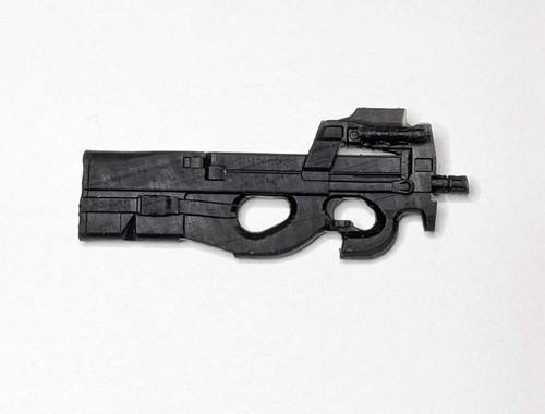 P90 smg black 3d - p90,