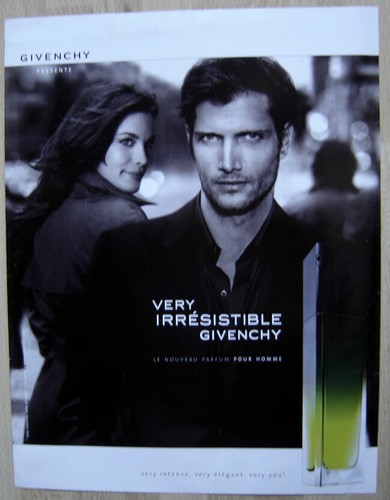 Publicité papier parfum - papier,