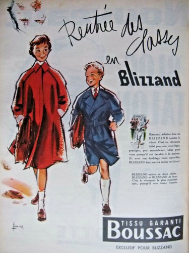 Publicité presse 1955 boussac - presse,