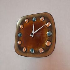 Vintage, horloge en émaux