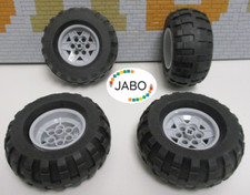 (F9/10) 4 x pneus Lego Technic