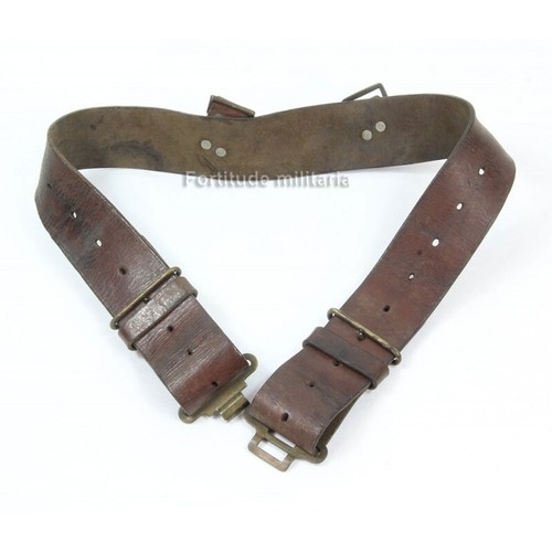 Ceinturon cuir anglais - anglais,