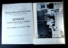 Portfolio Signé Sacha Sosno