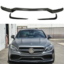 3PCS Carbone Avant Pare-Chocs