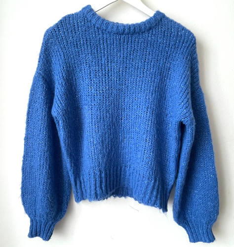 Pull bleu ichi alpaga - bleu,