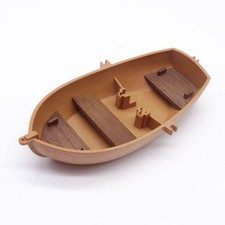 42969 Playmobil Grande Barque Marron avec sièges 4295