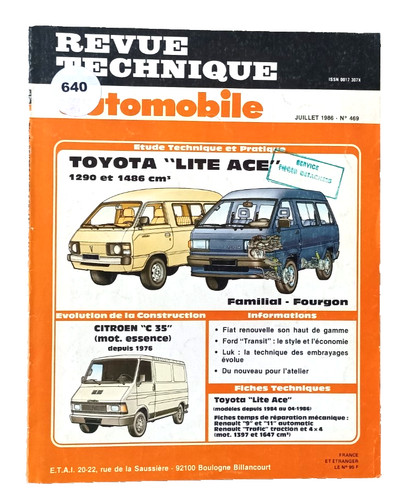 Toyota lite ace 1290 - lite, et