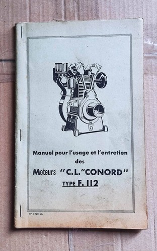 Manuel moteur fixe bernard - ,