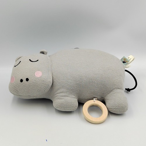 Doudou musical hippopotame
