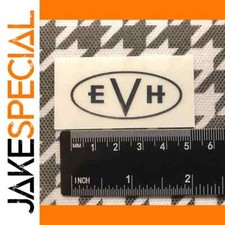 Headstock Logo Set of 2 EVH Silver Guitar Headstock Decals
