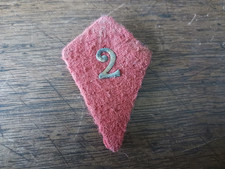 14 - 18  INSIGNE TISSU DU 2ème