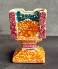 Majolique wasmuel vase art - majolique,