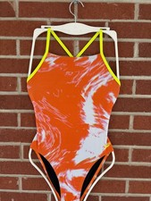 Speedo Team Orange Swimsuit