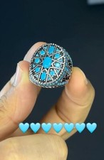 Multi Chalcedony Solid Sterling Silver 925 Signet Men's Ring