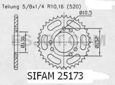 Couronne Cagiva 500 Canyon