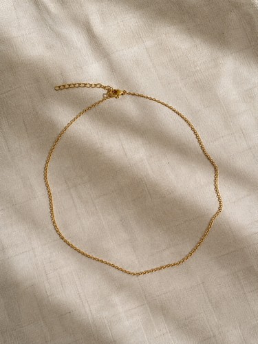 Collier femme chaîne fine