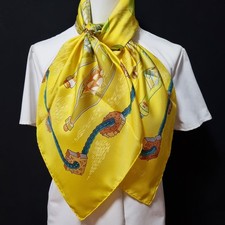 RARE VINTAGE foulard en soie