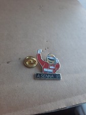Pin's A. Senna pilote 91 F1