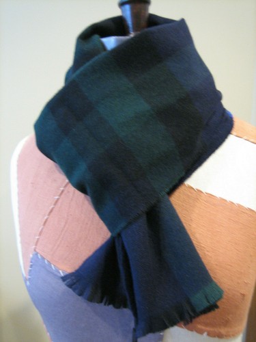 Burberry plaid wool cashmere - burberry,