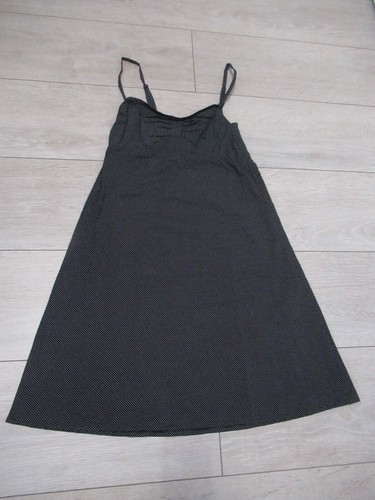 Nuisette noire pois blancs - noire,