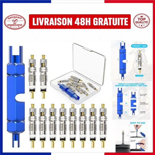 Kit réparation valves presta - réparation,
