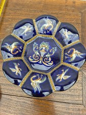 FAÏENCE DE GIEN STYLE RENAISSANCE ITALIENNE, MAJOLIQUE À DÉCOR DE CHIMÈRES XXÈME