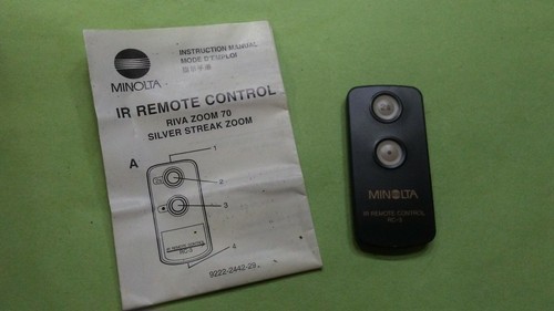 Minolta remote control - rc-3, ir