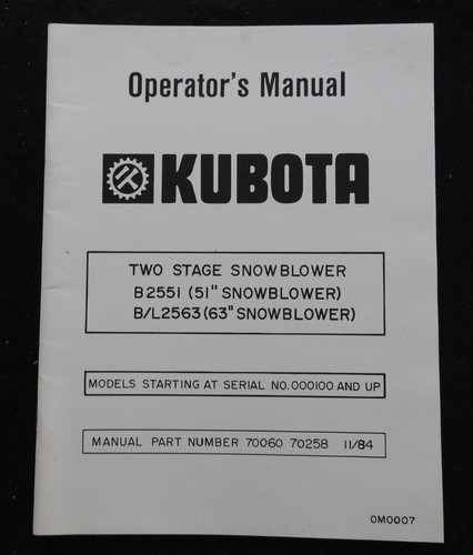Kubota b5200 b6200 - kubota,