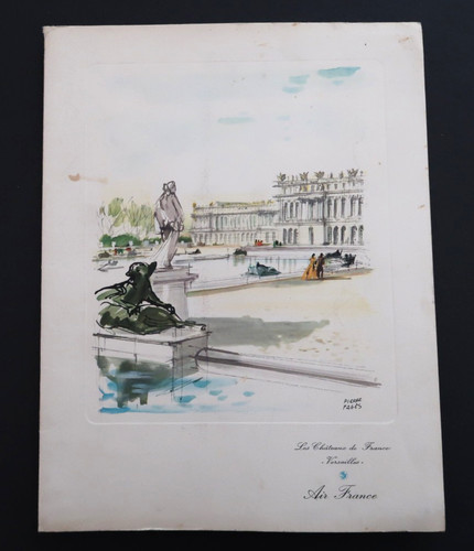 Air france menu paris new - new, york